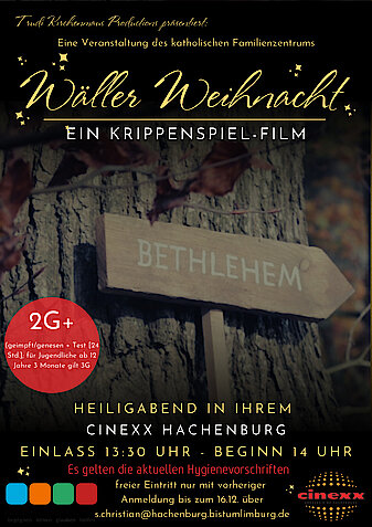 Kinoplakat "Wäller Weihnacht"